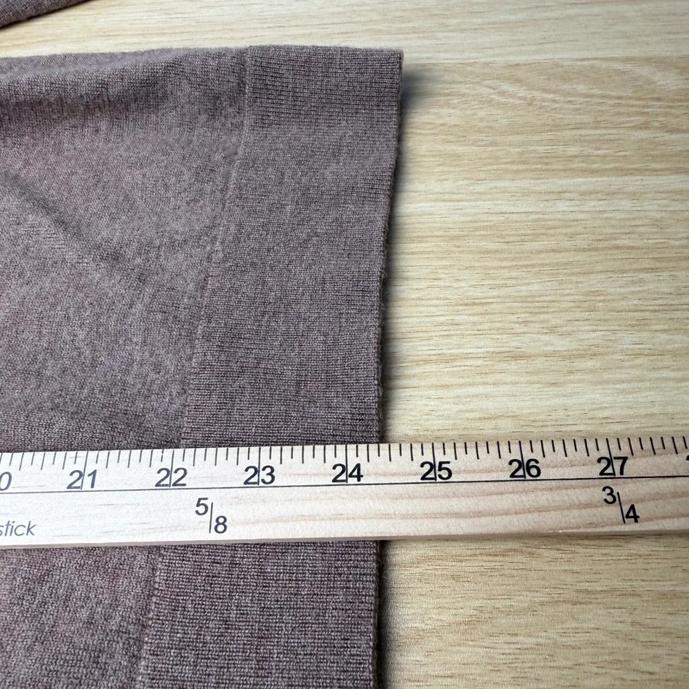 UNTUCKit Men Merino Wool Quarter Zip Sweater Large Earthy Academia Casual Luxury